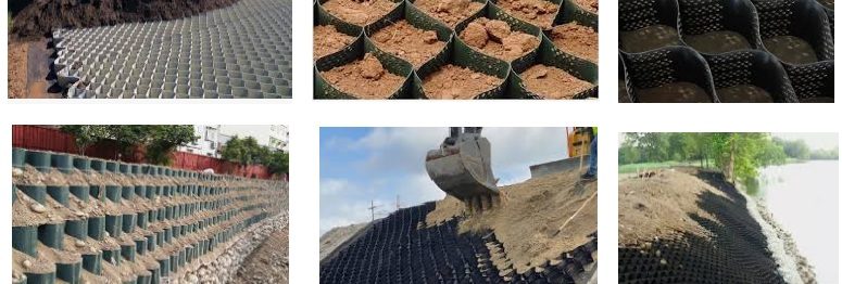 ô địa kỹ thuật geocell 8