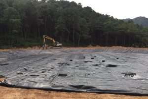 Thi công Màng chống thấm HDPE – Hồ Cảnh quan