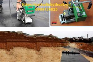 Thi công hàn màng chống thấm HDPE