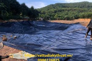 Dự án thi công màng HDPE hồ nước thải chăn nuôi