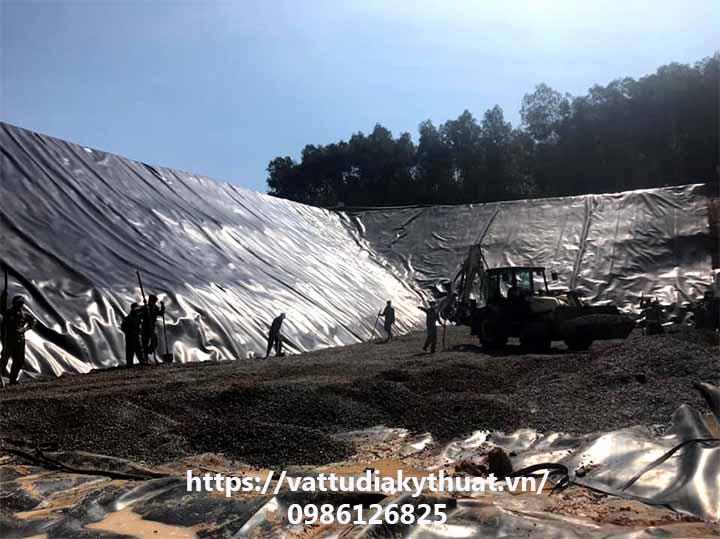 Hoàn tất và bàn giao công trình thi công màng HDPE cho hố chôn lấp rác thải tại Đà nẵng