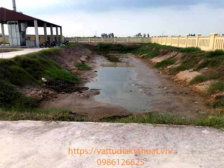 Sử dụng màng HDPE chống thấm bãi chôn lấp rác thải tại Nam DỊnh