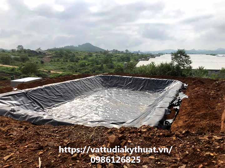 Dự án thi công màng HDPE hồ chứa nước uống cho heo tại Quỳ Hợp, Nghệ An