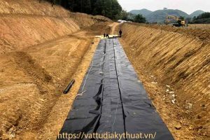 Thi công màng HDPE hố chôn lấp rác thải tại Sơn Dương, Tuyên Quang