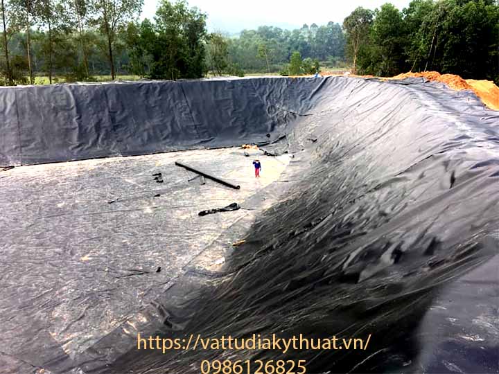 Liên hệ 0986126825 để mua màng bạt nhựa HDPE lót ao hồ ở Phú thọ