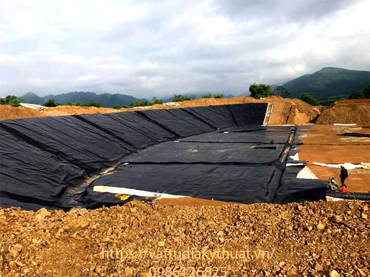 Màng bạt HDPE lót ao hồ tại Hải Dương được sử dụng hiệu quả rộng khắp