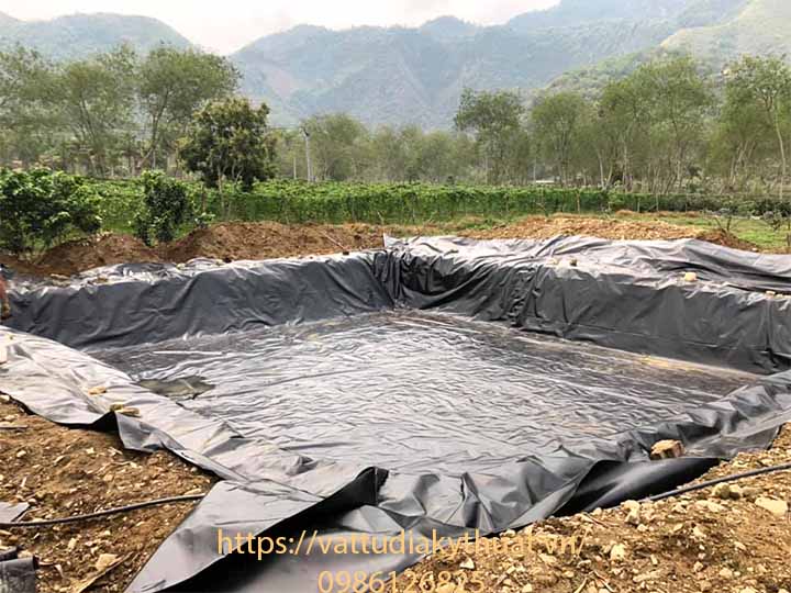 đại lý bạt lót hồ tại Điện BIên Công ty Phú Sơn cung cấp và thi công bạt lót hồ trữ nước tưới tại Mường Ảng, Điện BIên