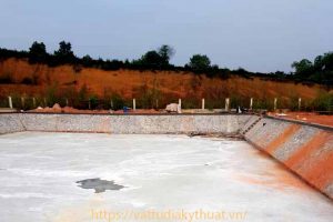 Thi công bạt lót hồ xử lý nước thải công nghiệp tại Tuyên Quang