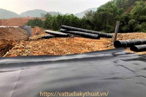Lót bãi chôn lấp rác thải bằng màng chống thấm HDPE tại Yên Bái