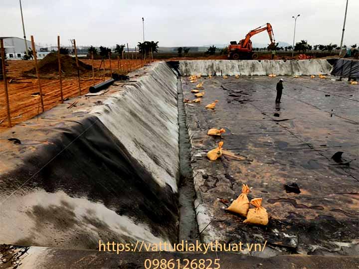 Công ty Phú sơn cung cấp và thi công bạt nhựa HDPE lót hồ chứa nước tại bỉm sơn, Thanh Hóa uy tín