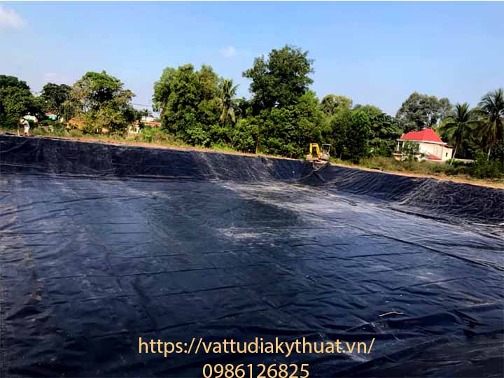 Cung cấp và thi công bạt lót hồ chứa nước bằng màng chống thấm HDPE tại Gia Lai giá tốt