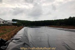 Hệ thống biogas sử dụng màng chống thấm HDPE tại Hà Tĩnh