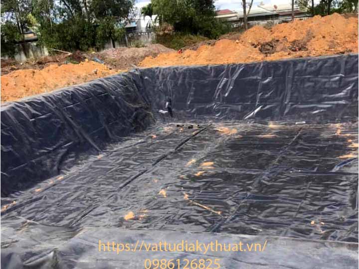 Cung cấp và thi công màng chống thấm HDPE, bạt lót hồ tại Kon Tum uy tín giá tốt nhất