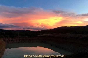 Thi công bạt lót hồ chứa nước tưới tại Kon Tum