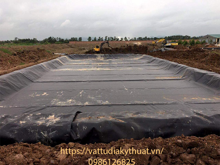 Công ty Phú sơn cung cấp và thi công màng chống thấm HDPE lót hầm biogas tại hải Dương uy tín nhất