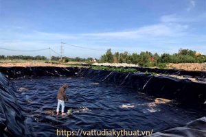 hệ thống chôn lấp rác lót màng chống thấm HDPE tại Đồng Tháp