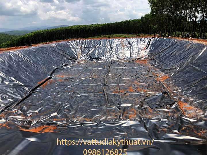 Triển khai thi công bạt HDPE lót hồ chứa nước tưới tại Gia Lai đảm bảo yêu cầu phòng dịch bệnh