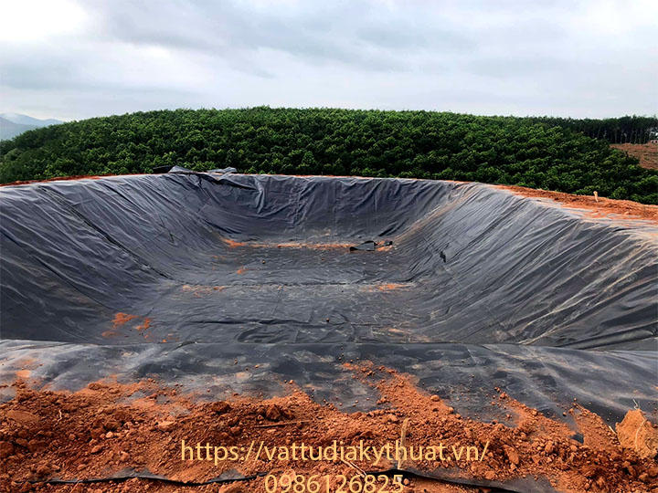 Công trình thi công bạt HDPE lót hồ chứa nước tưới tại Gia Lai hoàn thành vượt tiến độ, đảm bảo chất lượng