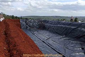Sử dụng bạt HDPE lót hồ chứa nước tưới cây cà phê ở Tây Nguyên