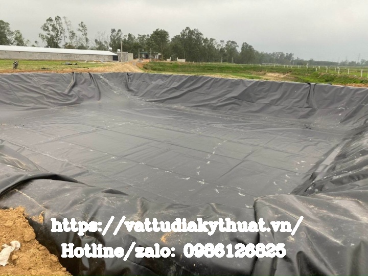 Đảm bảo chất lượng khi thi công hầm biogas bằng màng HDPE 1.5mm tại Đô Lương, Nghệ An