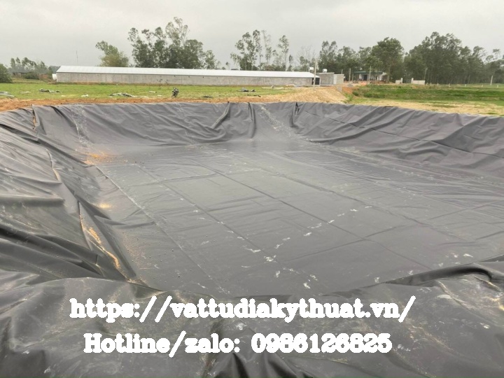 Liên hệ mua màng HDPE, bạt lót ao hồ ở Nghệ An giá rẻ