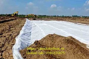 Sử dụng vải địa trong thi công đường bộ cao tốc