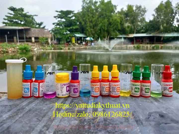 Các test sera kiểm tra chỉ tiêu nước