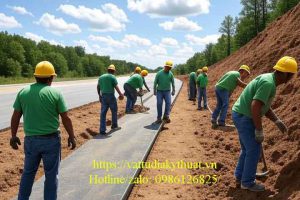 Ô Dịa Kỹ Thuật Geocell HDPE 445 – 150 Chất Lượng