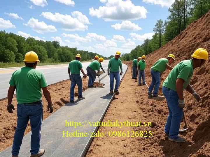 Ô dịa kỹ thuật Geocell HDPE 445- 150