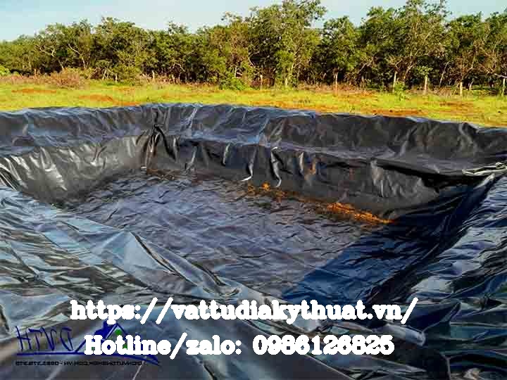 Màng HDPE chống thấm 0.5mm ứng dụng đa dạng trong nhiều lĩnh vực