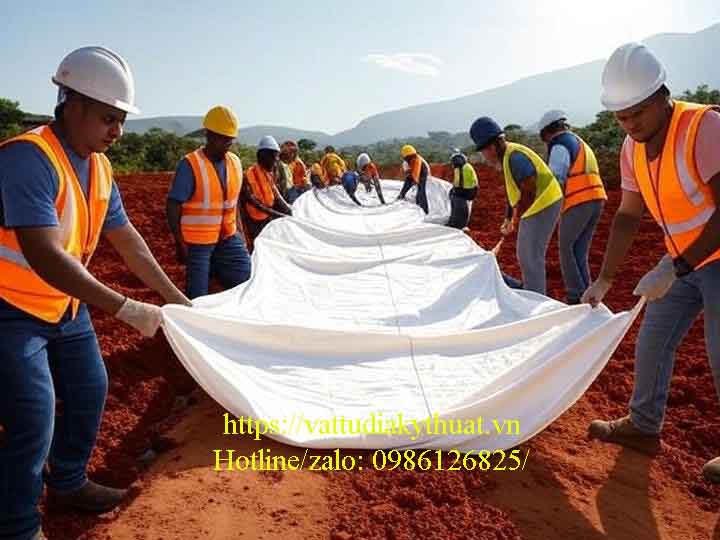 Cung cấp vải địa kỹ thuật thi công đường cao tốc